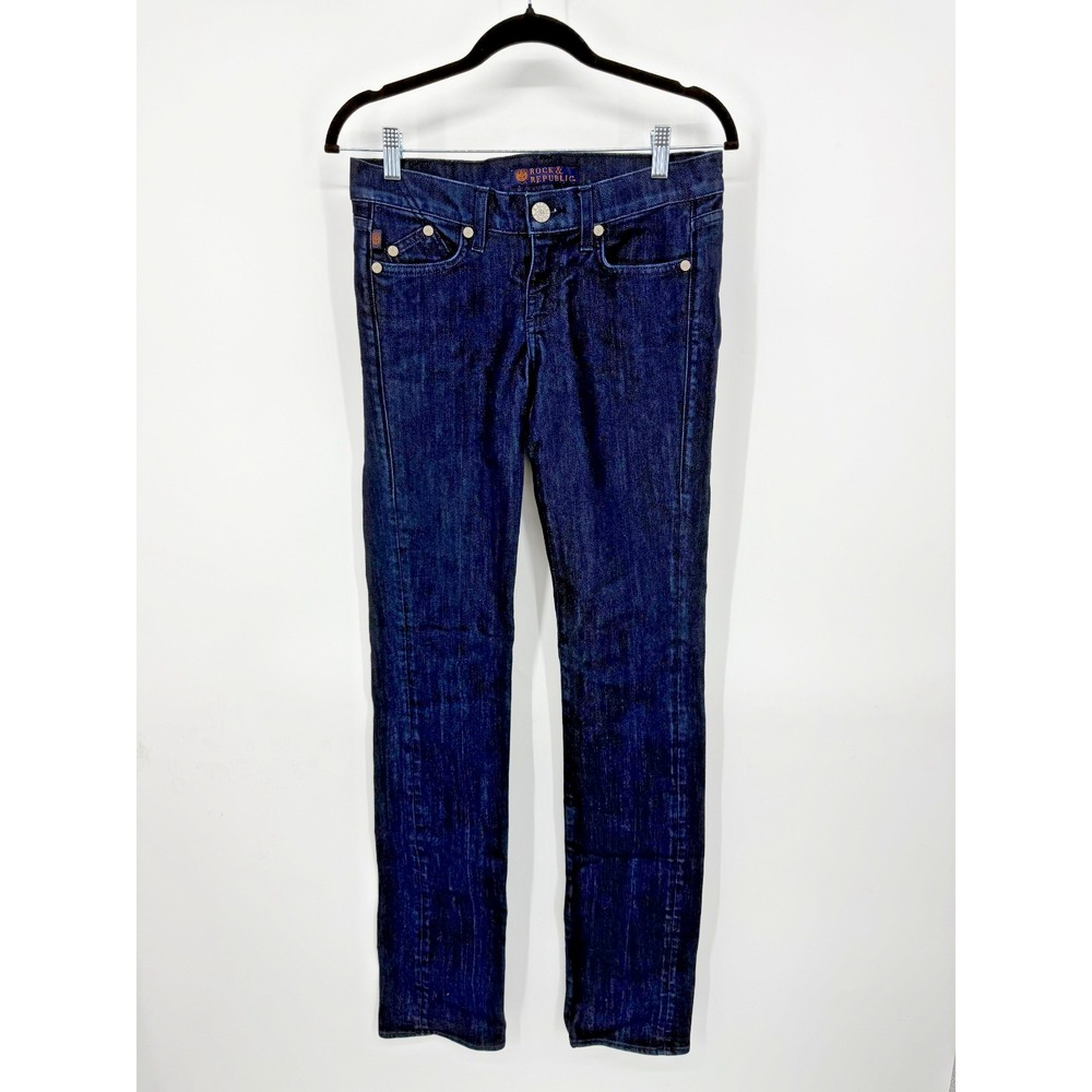 Rock & Republic Skinny Jeans Women's Size 26 Stretch Comfort Denim Classic Basic